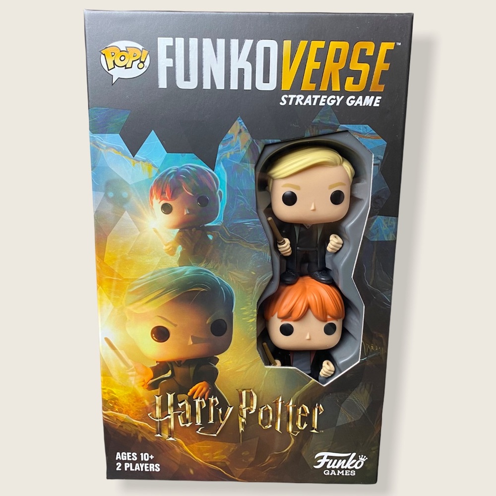 NEW Funkoverse Strategy Game: Harry Potter #101 - Ron Weasley & Draco Malfoy